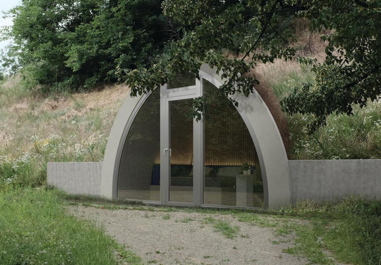 Klenba VAULTERRA® zapuštěná do svahu